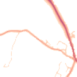 Daytime road noise heatmap for RH17 6UL