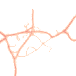 Daytime road noise heatmap for RH17 7AF