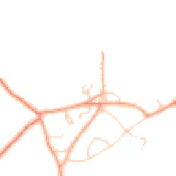 Daytime road noise heatmap for RH17 7AU