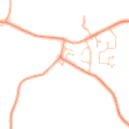 Daytime road noise heatmap for RH17 7BF