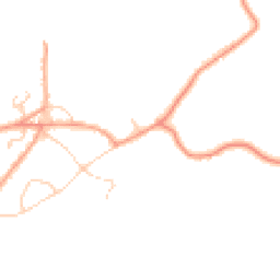 Daytime road noise heatmap for RH17 7BL