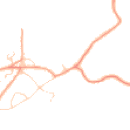 Daytime road noise heatmap for RH17 7BN