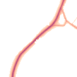 Daytime road noise heatmap for RH17 7DA