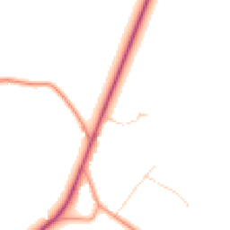 Daytime road noise heatmap for RH17 7DE