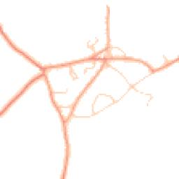 Daytime road noise heatmap for RH17 7DP