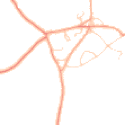Daytime road noise heatmap for RH17 7DR
