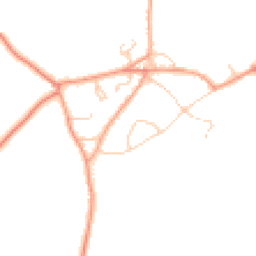 Daytime road noise heatmap for RH17 7DT