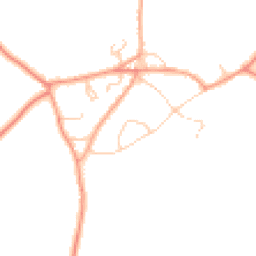 Daytime road noise heatmap for RH17 7DU
