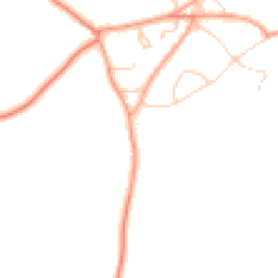 Daytime road noise heatmap for RH17 7DY