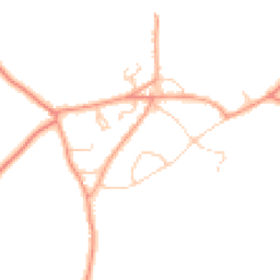 Daytime road noise heatmap for RH17 7EF