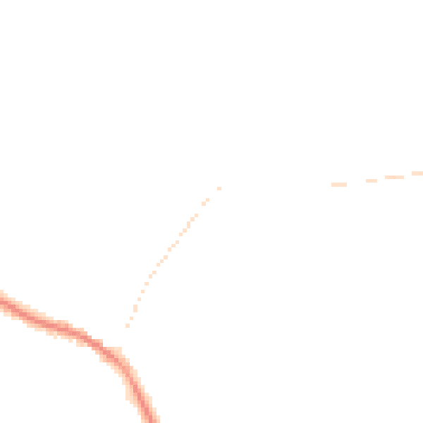 Night-time road noise heatmap for RH17 7EQ