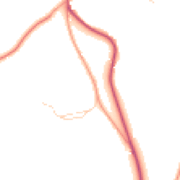 Daytime road noise heatmap for RH17 7EY