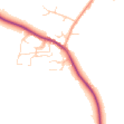 Daytime road noise heatmap for RH17 7GL