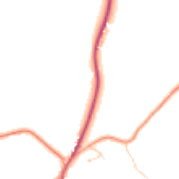 Daytime road noise heatmap for RH17 7HS