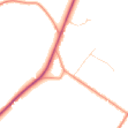 Daytime road noise heatmap for RH17 7JU