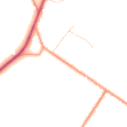 Daytime road noise heatmap for RH17 7LE