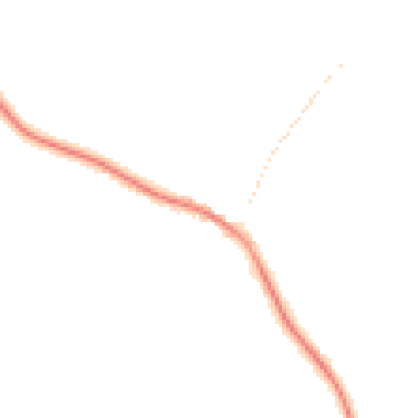 Night-time road noise heatmap for RH17 7PG