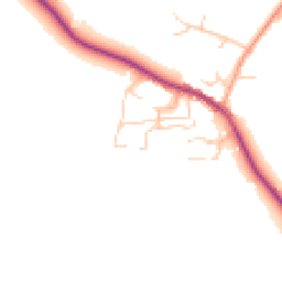 Daytime road noise heatmap for RH17 7PJ