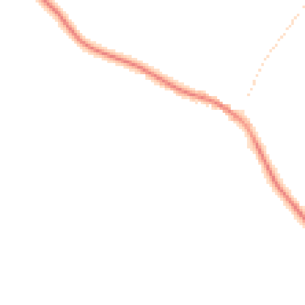 Night-time road noise heatmap for RH17 7PJ