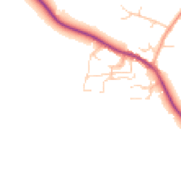Daytime road noise heatmap for RH17 7PT