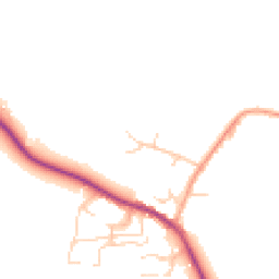 Daytime road noise heatmap for RH17 7PY