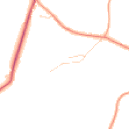 Daytime road noise heatmap for RH17 7QH