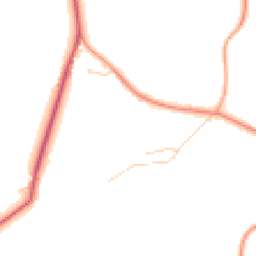 Daytime road noise heatmap for RH17 7QJ