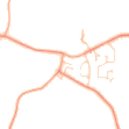 Daytime road noise heatmap for RH17 7QN