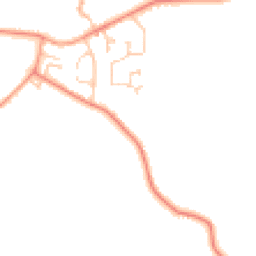 Daytime road noise heatmap for RH17 7QS