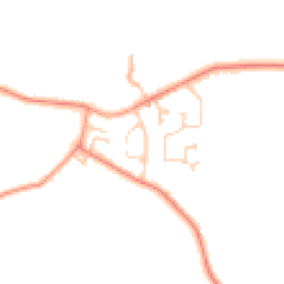 Daytime road noise heatmap for RH17 7RW