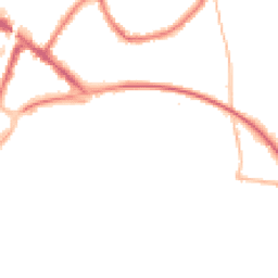 Night-time road noise heatmap for RH19 1AB