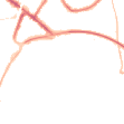 Night-time road noise heatmap for RH19 1BG