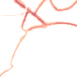 Night-time road noise heatmap for RH19 1BL