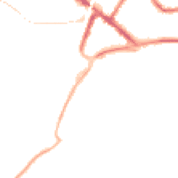 Night-time road noise heatmap for RH19 1DA