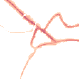 Night-time road noise heatmap for RH19 1DB