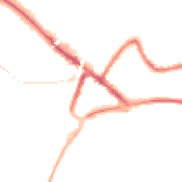 Night-time road noise heatmap for RH19 1DL