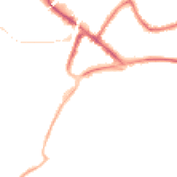 Night-time road noise heatmap for RH19 1EG