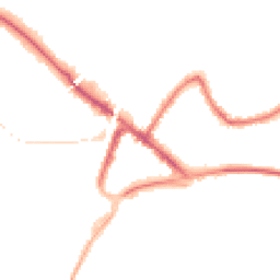 Night-time road noise heatmap for RH19 1EY