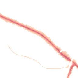 Night-time road noise heatmap for RH19 1FE