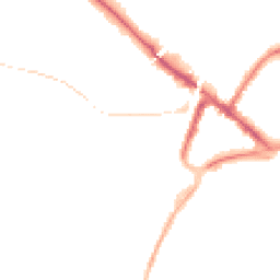 Night-time road noise heatmap for RH19 1HR