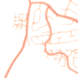 Daytime road noise heatmap for RH19 1JT