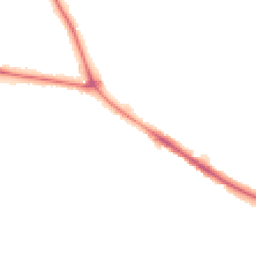 Night-time road noise heatmap for RH19 1QR