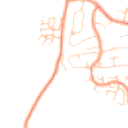 Daytime road noise heatmap for RH19 1RS