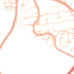 Daytime road noise heatmap for RH19 1RZ