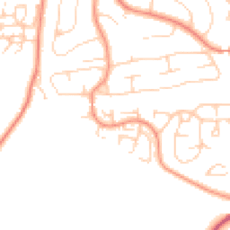 Daytime road noise heatmap for RH19 1SA