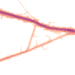 Daytime road noise heatmap for RH19 2PH