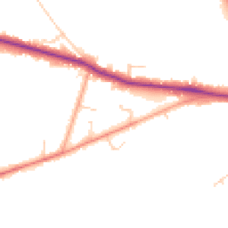 Daytime road noise heatmap for RH19 2PL