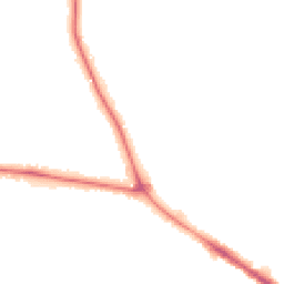 Night-time road noise heatmap for RH19 2QH