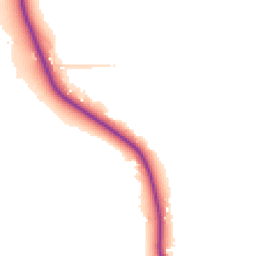 Daytime road noise heatmap for RH19 2RD