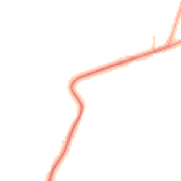 Daytime road noise heatmap for RH19 2SN